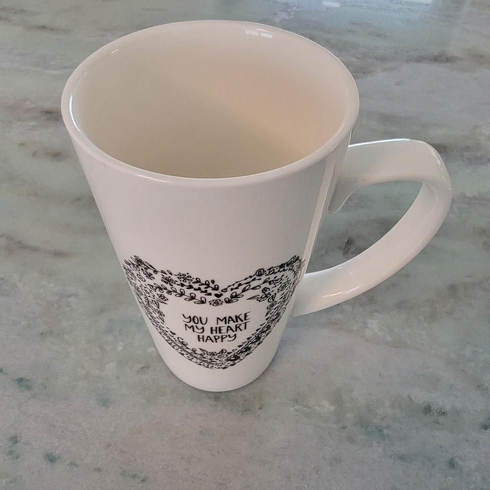 Natural Life "You Make My Heart Happy" mug. - Picture 2 of 8